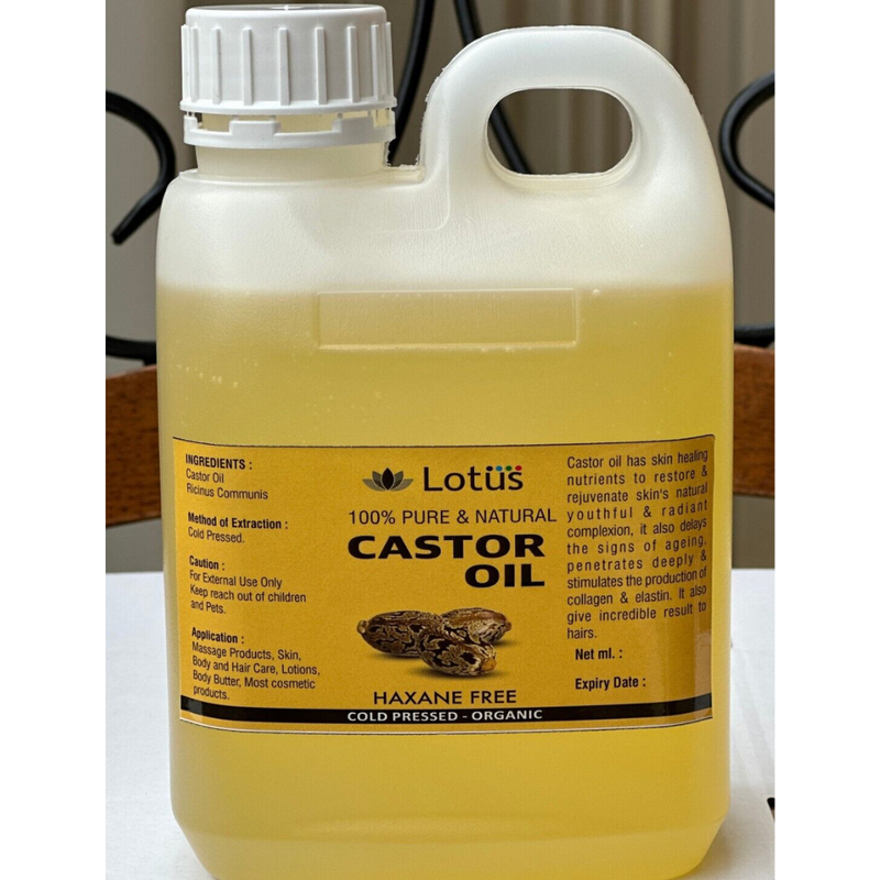 Premium Grade Cold Pressed Castor Oil